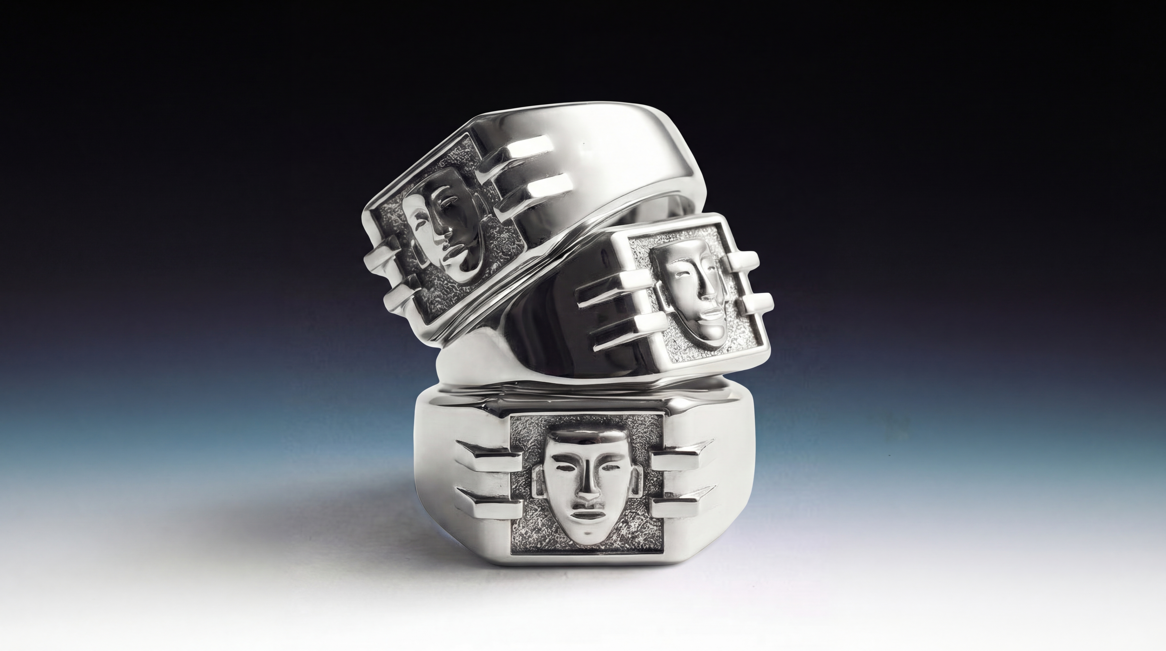 Colección Modern Talisman de Karizia, joyería en plata 925 hecha en México