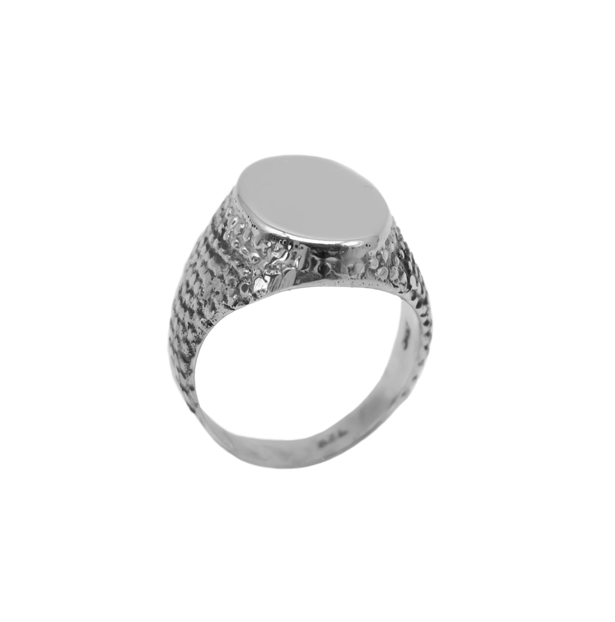 Anillo puntos liso