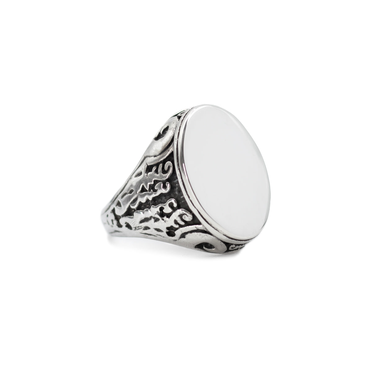 Anillo Espejo Liso