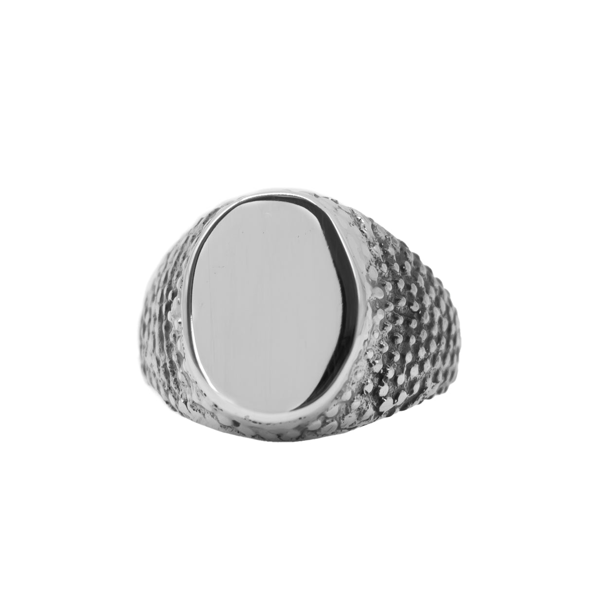 Anillo puntos liso