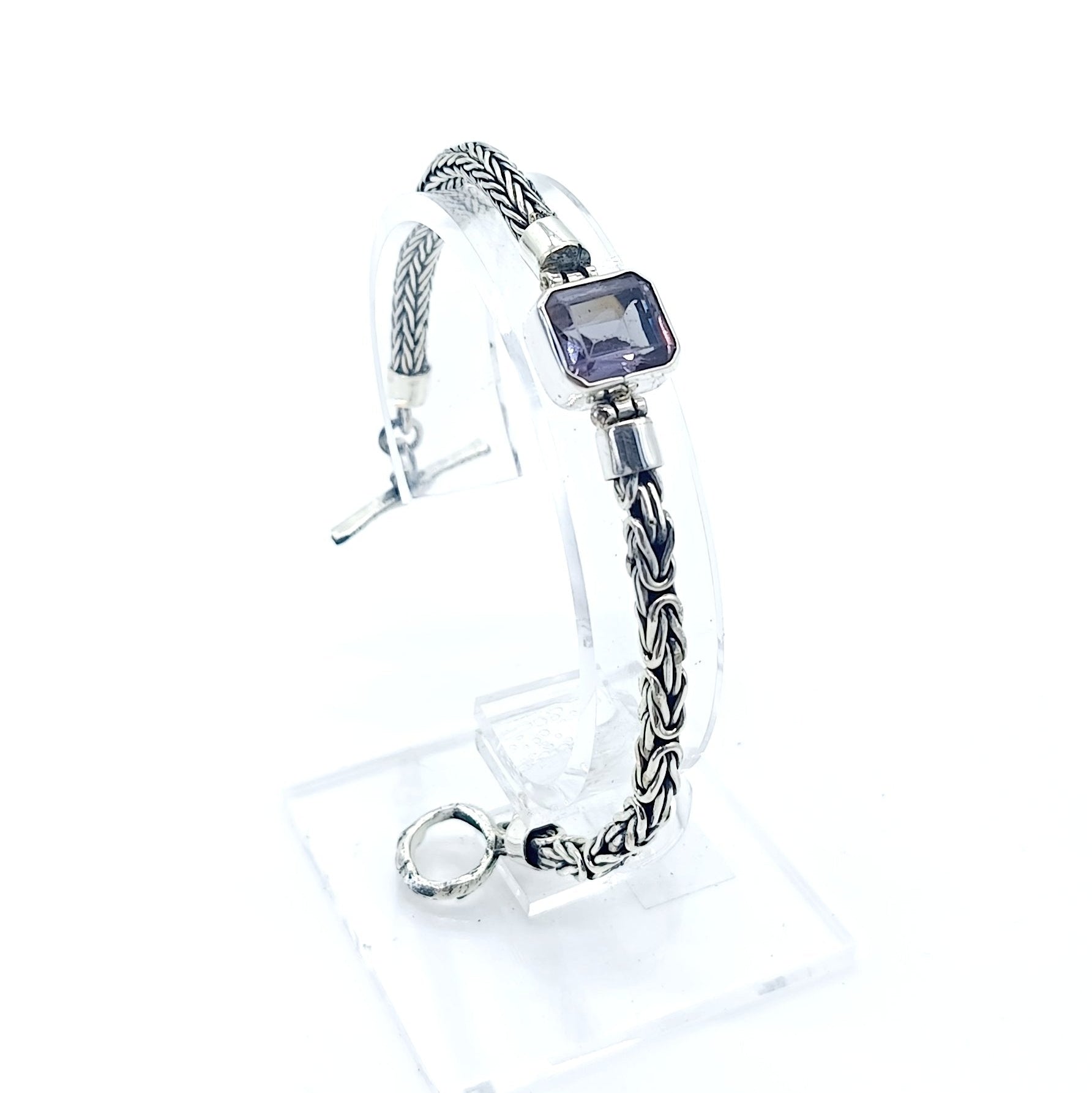 Pulsera Alejandrita cuadrada