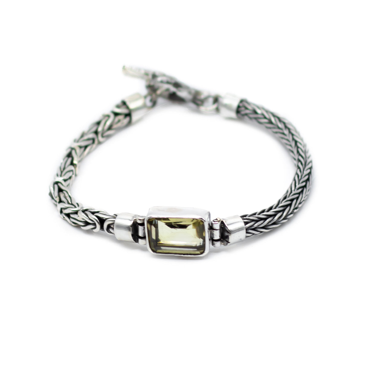 Pulsera con Cuarzo ahumado