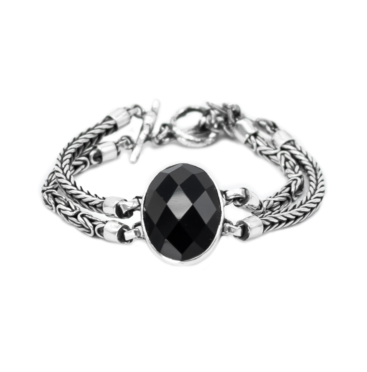 Pulsera Luna con ónix