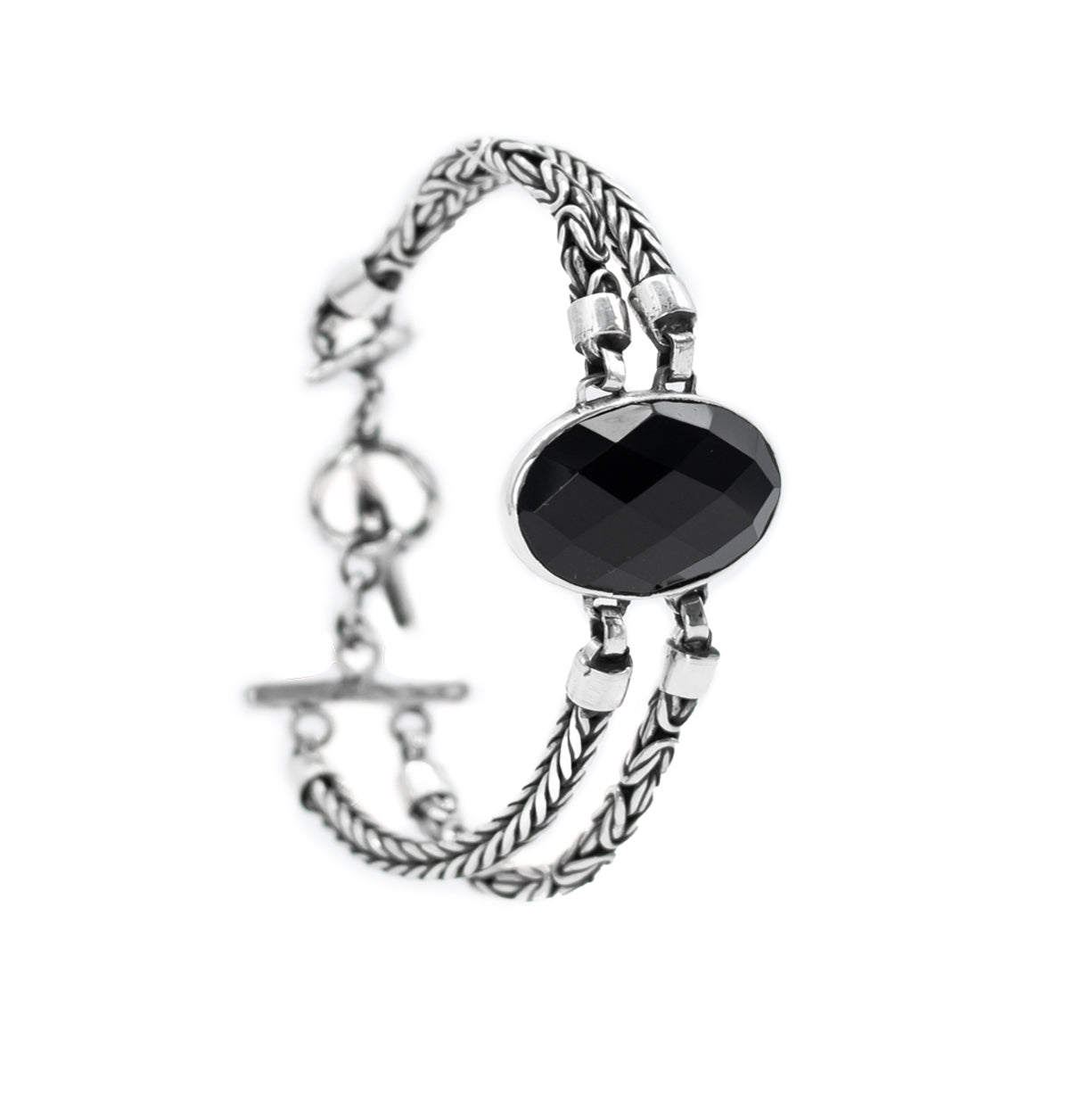 Pulsera Luna con ónix